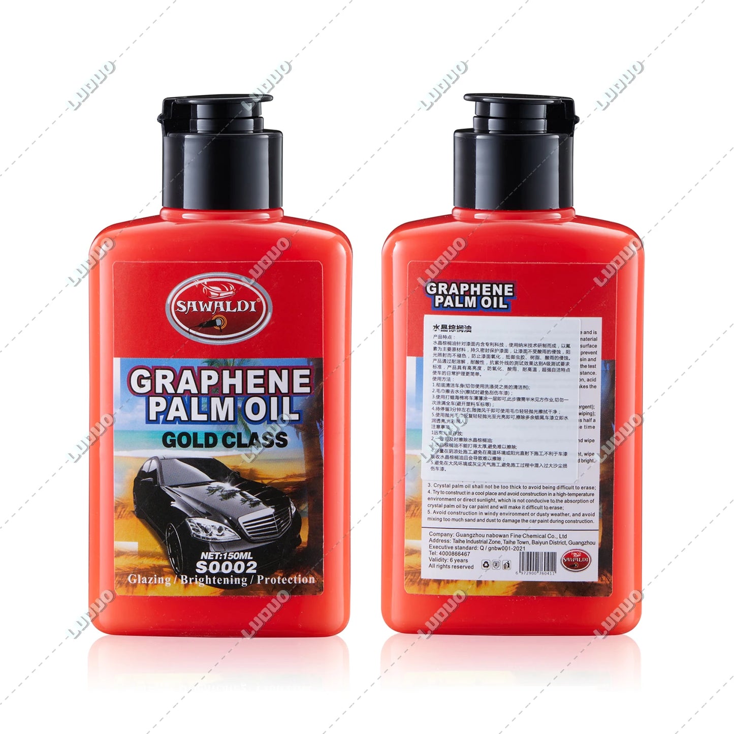 150 ml Auto-Carnaubawachs, Palmöl, Autowachs, langanhaltender Schutz, tiefer Gla