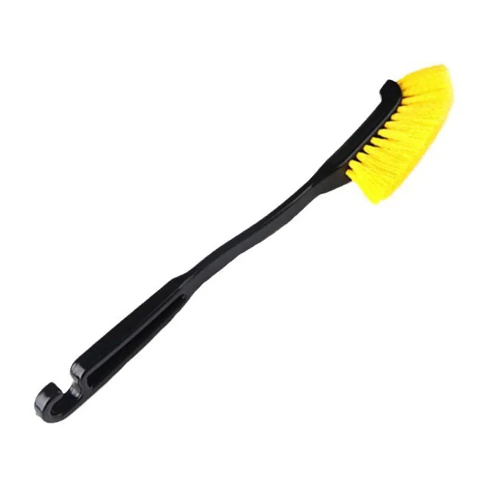 1pc Auto Rad Reifen Felge Pinsel Gebogenen Kopf Flexible Lkw Radnabe Waschen Det