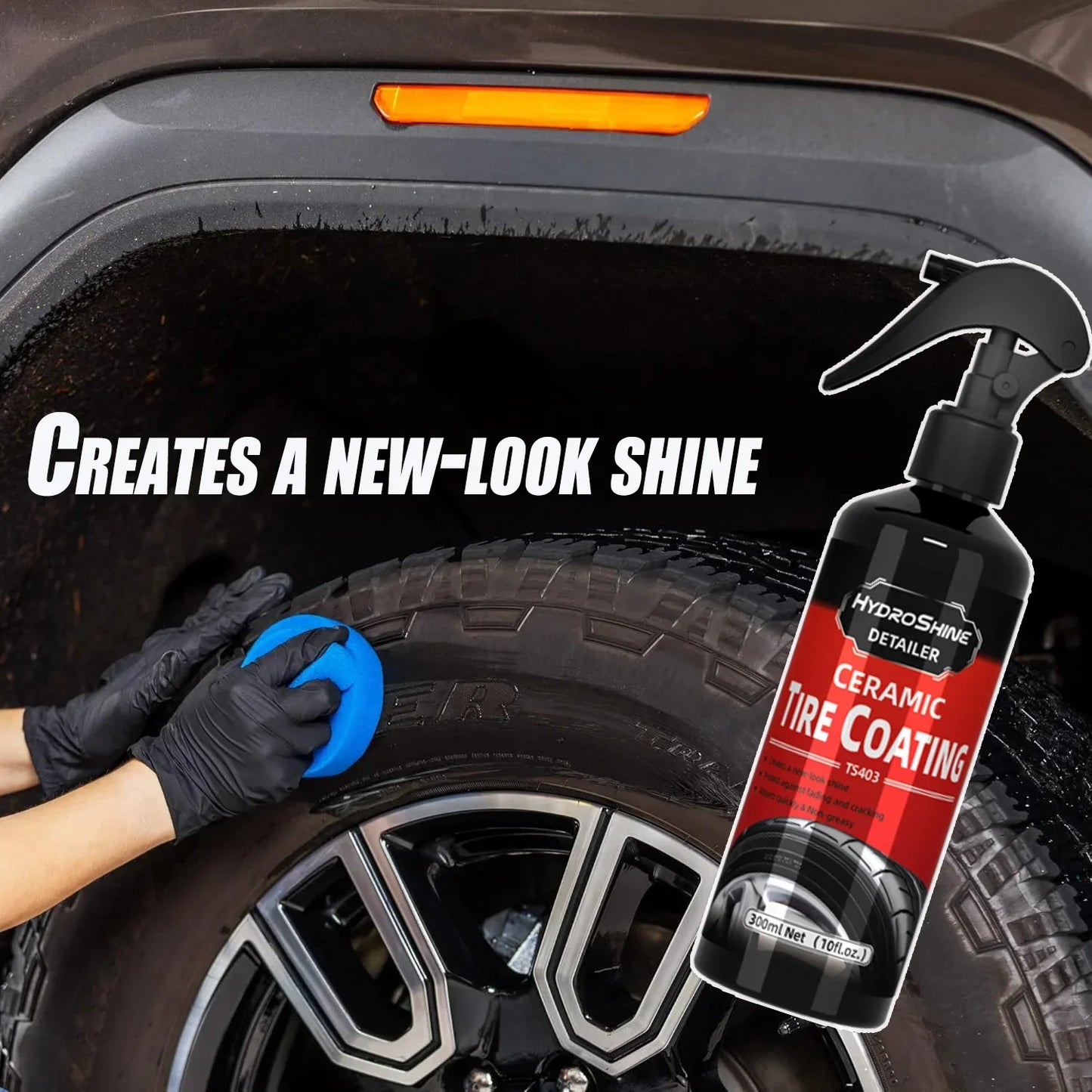 Hydroshine Ceramic Reifen Coating Spray – SwissGlanzGarage Ansicht 6