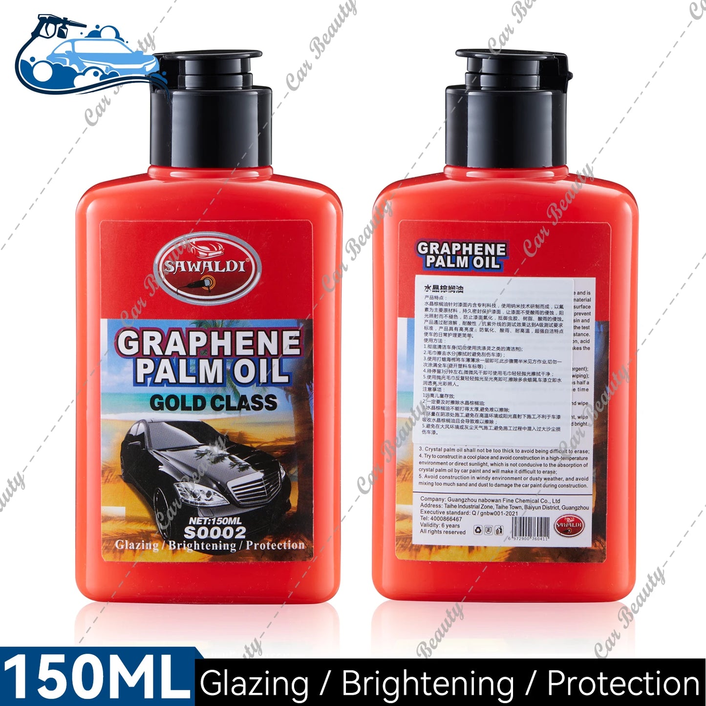 Auto-Carnaubawachs, Palmöl, Autowachs, langanhaltender Schutz, tiefer Glanz, ein