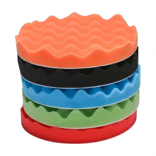 Polierscheiben Set 150/180mm 5 Stk – SwissGlanzGarage Ansicht 4
