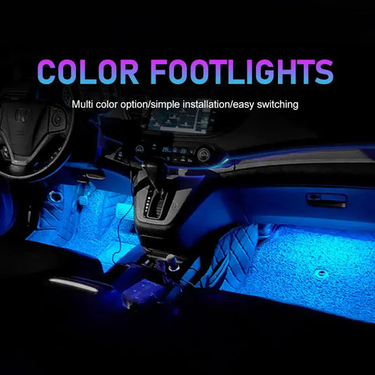 USB Auto-Innenraum-Ambientebeleuchtung – mit LED-Licht – SwissGlanzGarage Ansicht 2