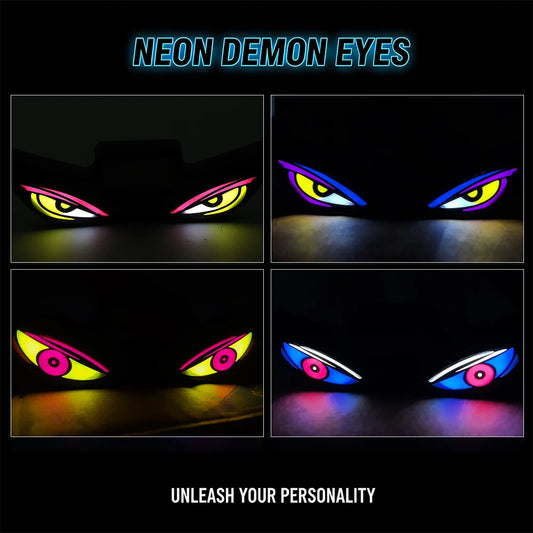 Solar LED Devil Eyes Warnsignal – SwissGlanzGarage Ansicht 2