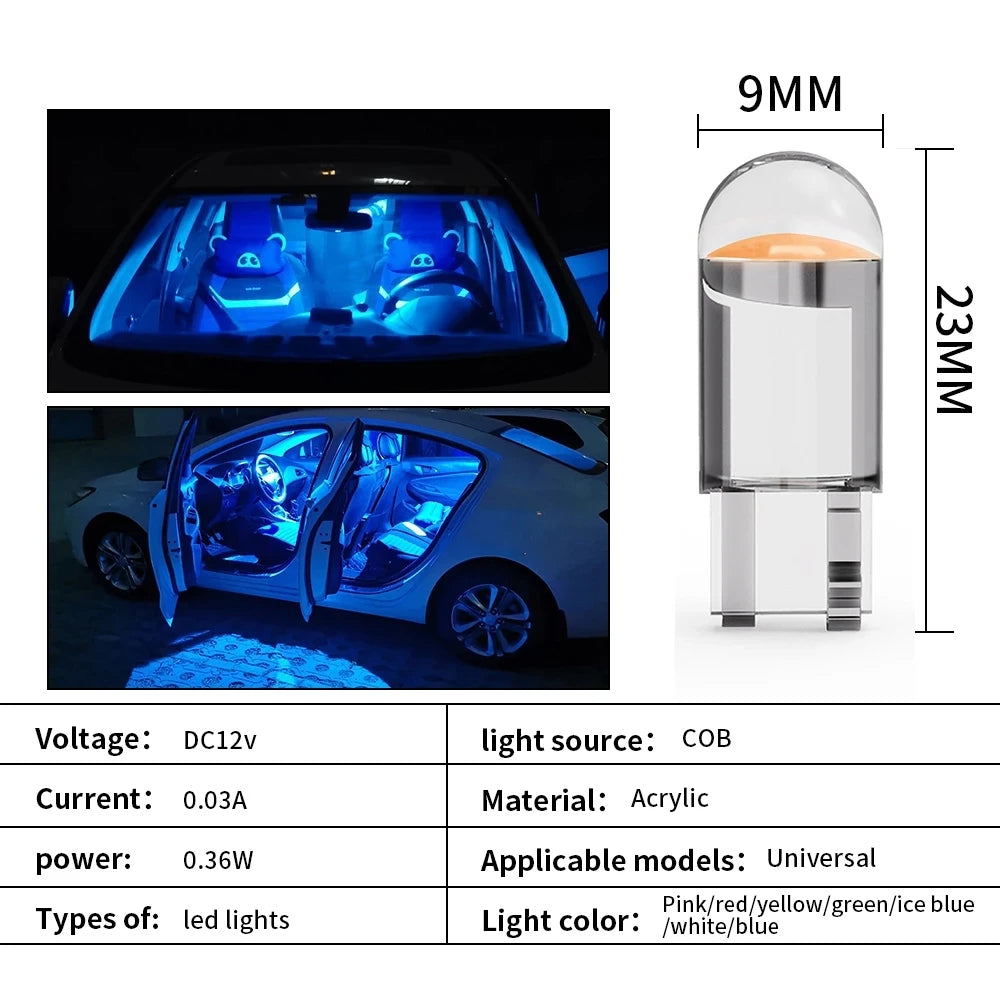 10X W5W T10 LED Auto-Birnen Set – SwissGlanzGarage Ansicht 6