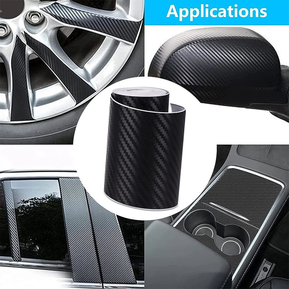 3D Carbon Folie Schwarz – SwissGlanzGarage Ansicht 6