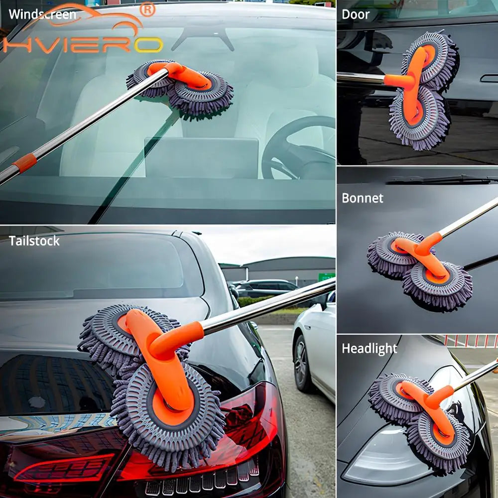 Mikrofaser-Waschmopp Set für Auto – SwissGlanzGarage Ansicht 6