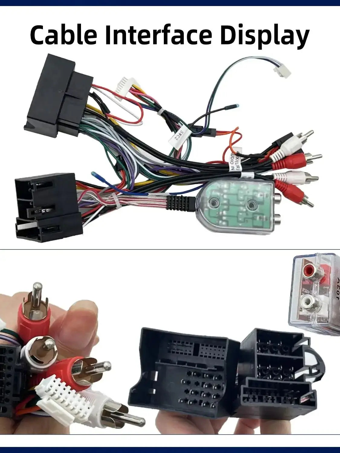 Auto-Radio Stromkabel mit Audio-Konverter – SwissGlanzGarage Ansicht 6