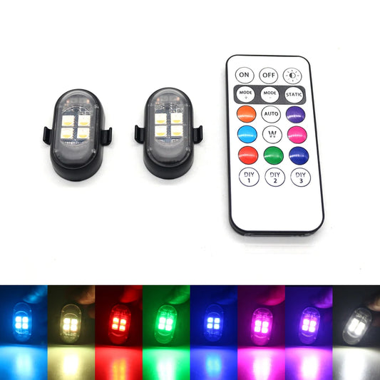 RGB Innenraumbeleuchtung mit Fernbedienung – SwissGlanzGarage Ansicht 2