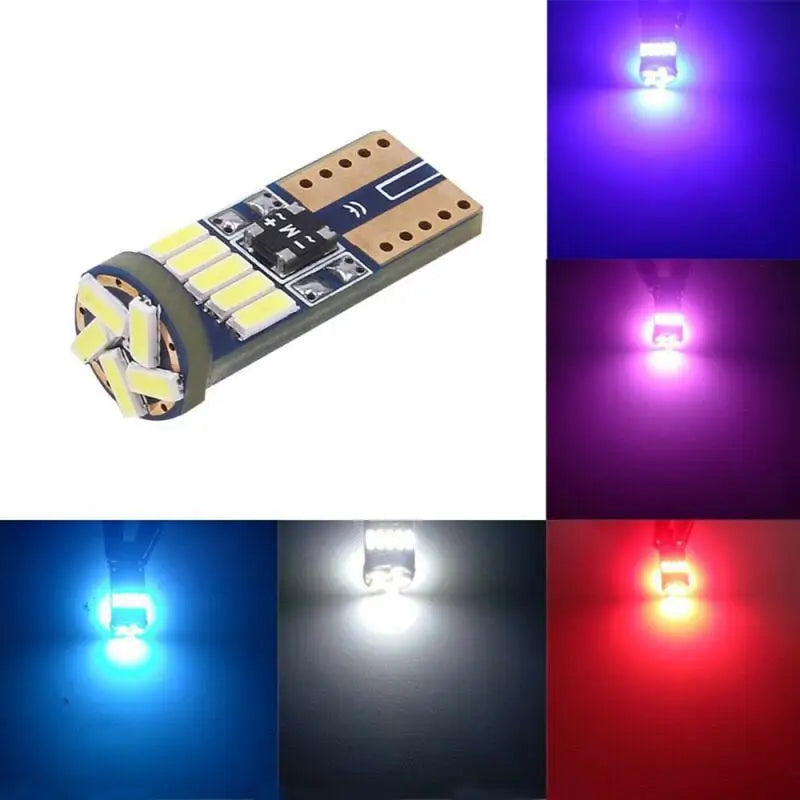 LED W5W T10 Auto Signal Lampe 4014SMD 10er Set – SwissGlanzGarage Ansicht 6