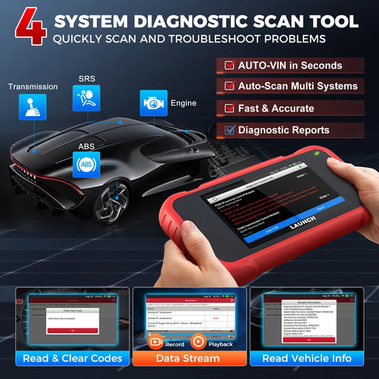 LAUNCH X431 CRP123E V3.0 OBD2 Scanner – SwissGlanzGarage Ansicht 2