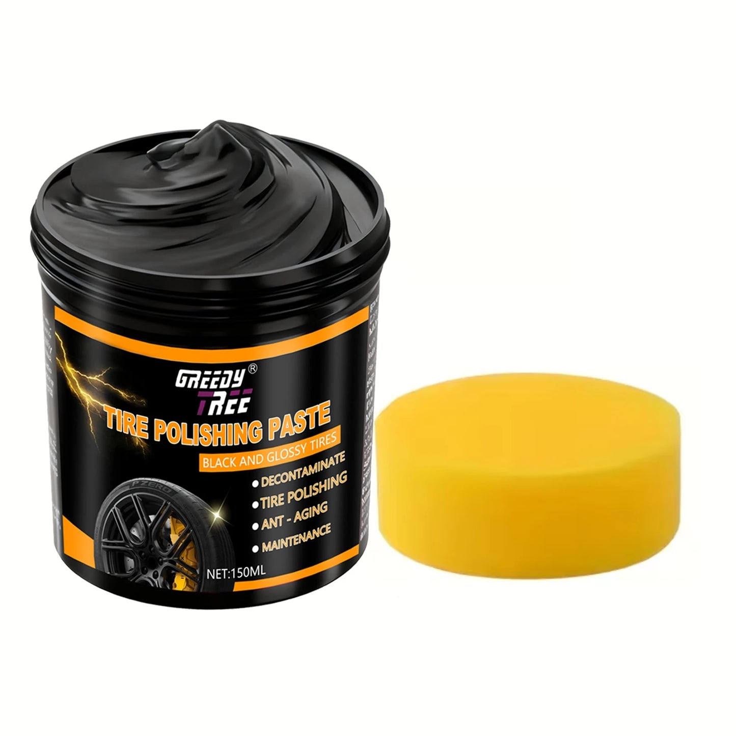 Tire & Kunststoff Restorer Creme Tiefschwarz Glanz – SwissGlanzGarage Ansicht 6