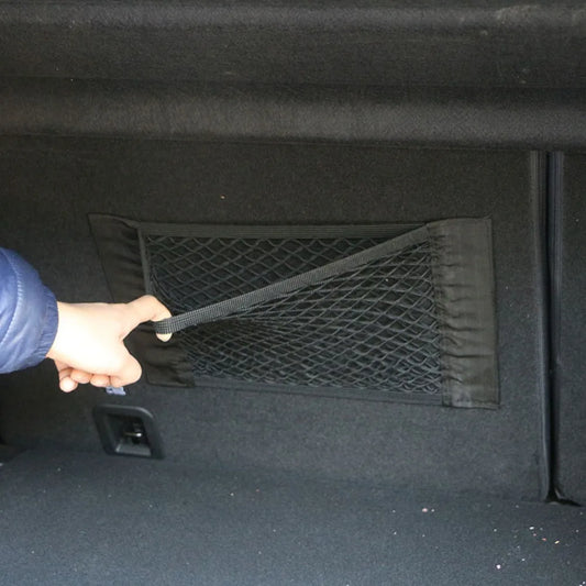 Auto-Regenschirm-Halter – als Netztasche – SwissGlanzGarage Ansicht 2