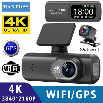 Dashcam 4K Dual-Lens Auto Kamera – SwissGlanzGarage Autopflege Schweiz