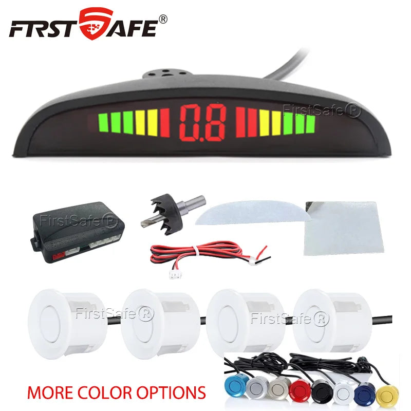 FirstSafe Parksensor-Set 4 Sensoren 22mm