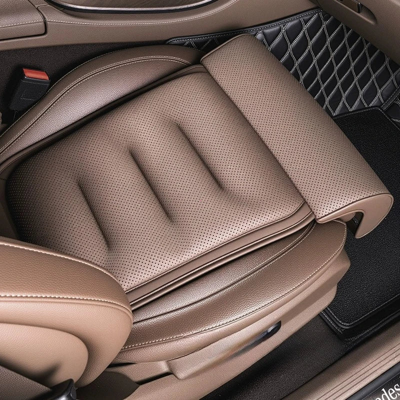 Memory Foam Sitzverlängerung mit Suede-Abdeckung