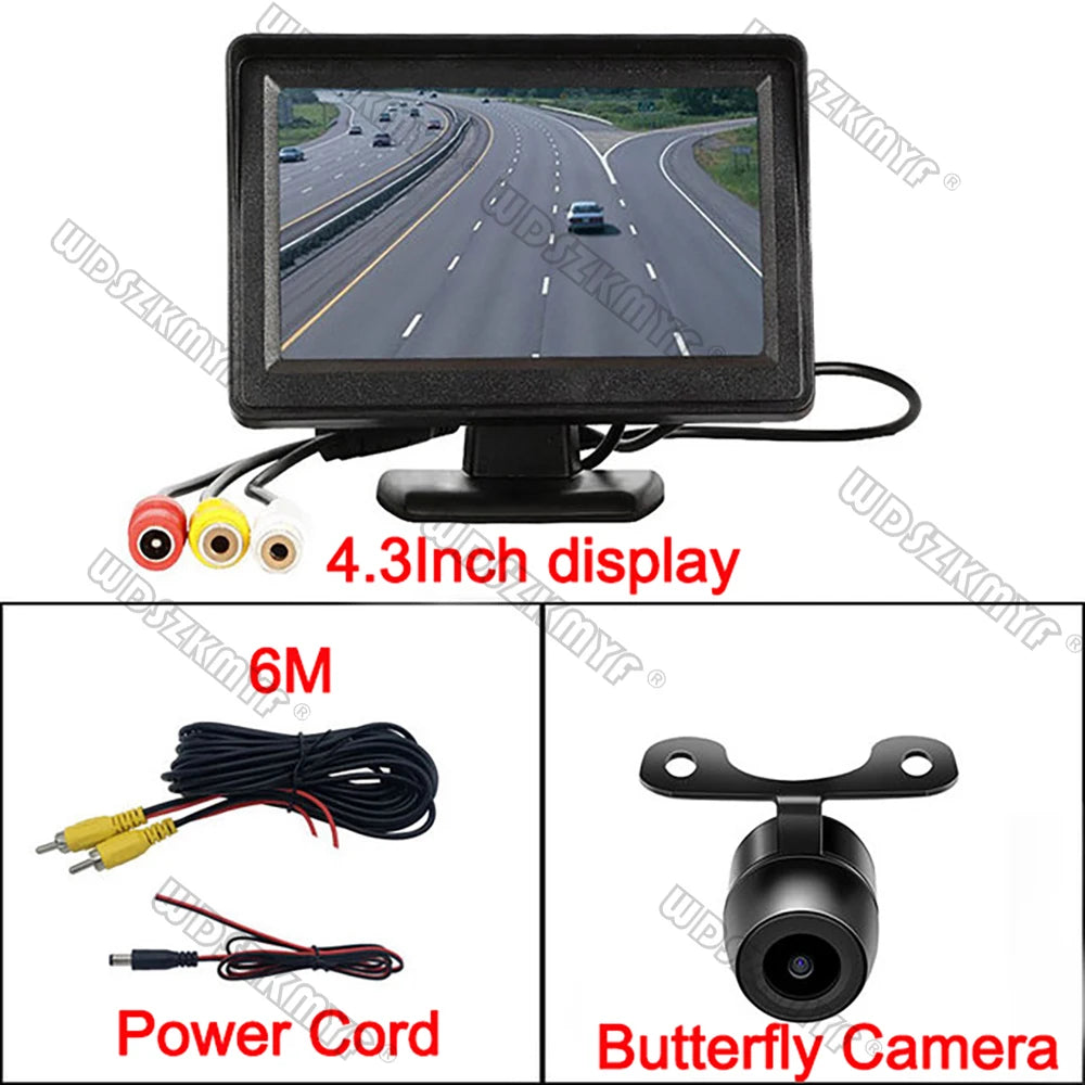 4.3 Zoll Rueckfahrkamera Monitor Display