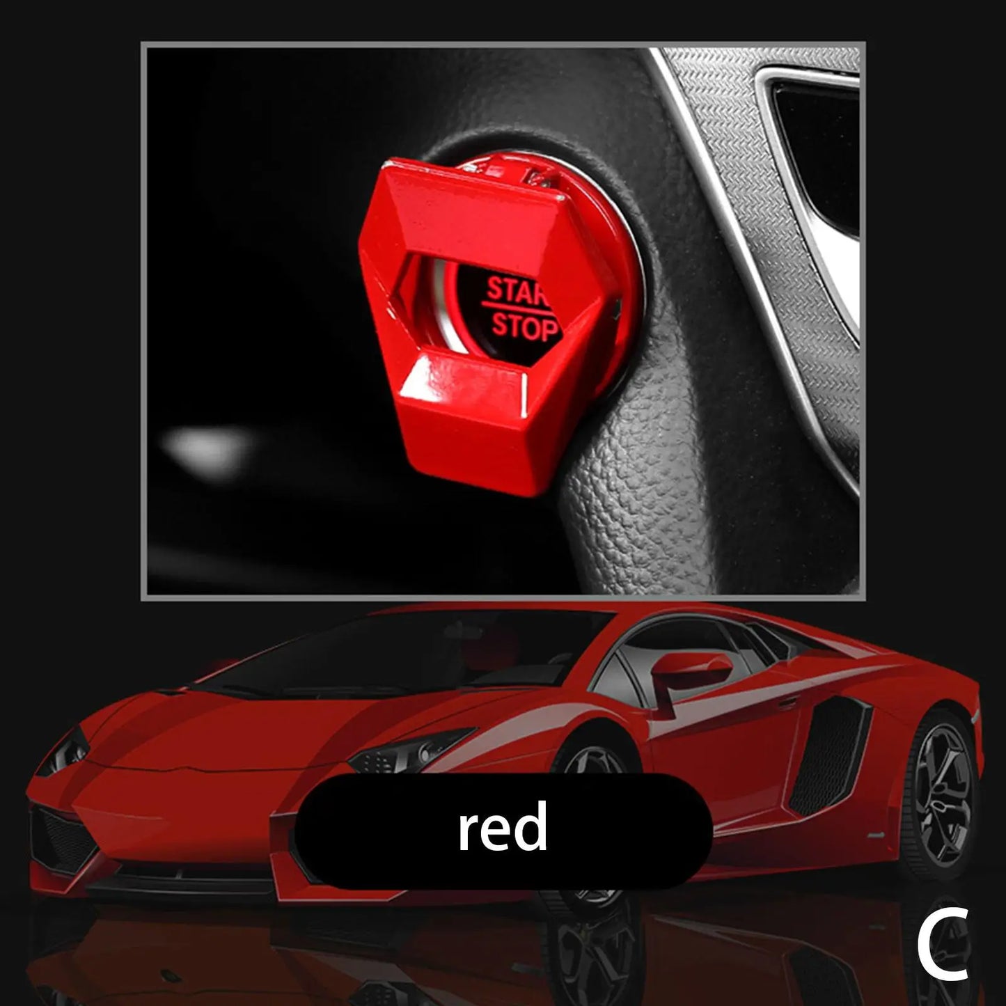 Start Stop Knopf Schutzabdeckung für Auto