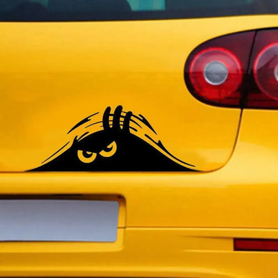 3D Aufkleber Big Eyes für Auto – SwissGlanzGarage Autopflege Schweiz