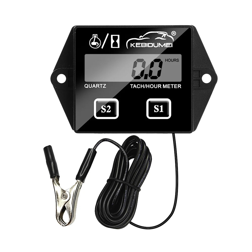 Digitaler Motor-Stundenmesser Tachometer