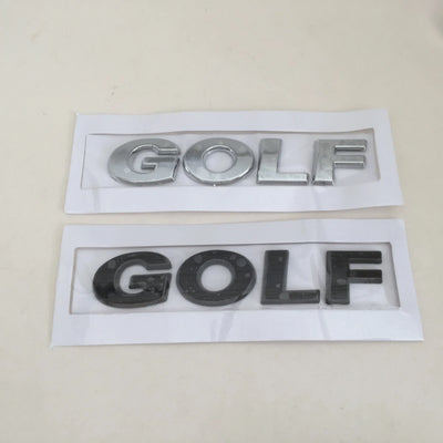 3D ABS GOLF Kofferraum Emblem Aufkleber – SwissGlanzGarage Autopflege Schweiz