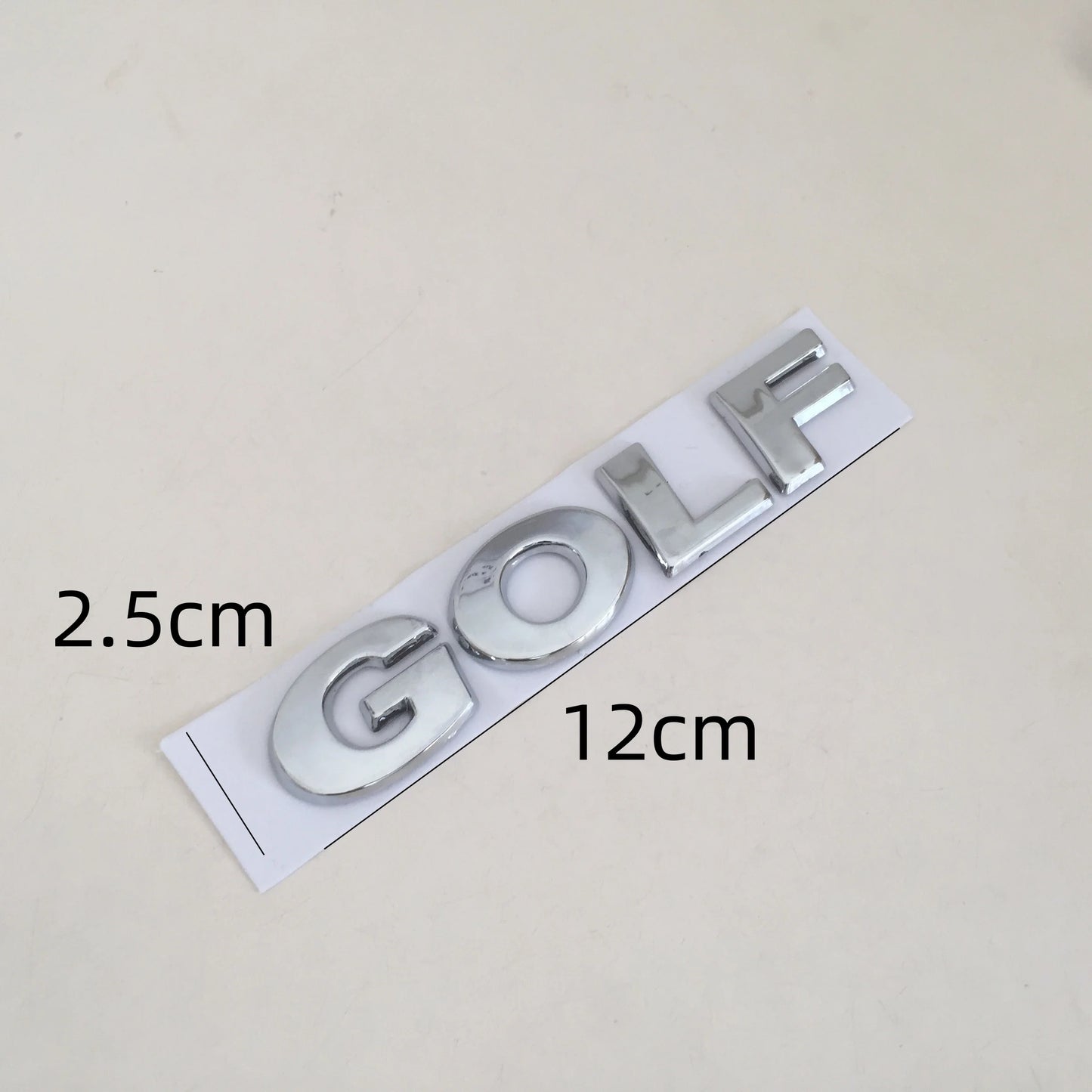 3D ABS GOLF Kofferraum Emblem Aufkleber