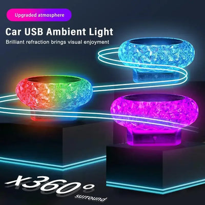 Auto USB LED Ambientebeleuchtung mini – SwissGlanzGarage Autopflege Schweiz