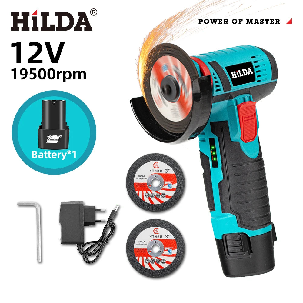 HILDA Mini-Trennschleifer 12V