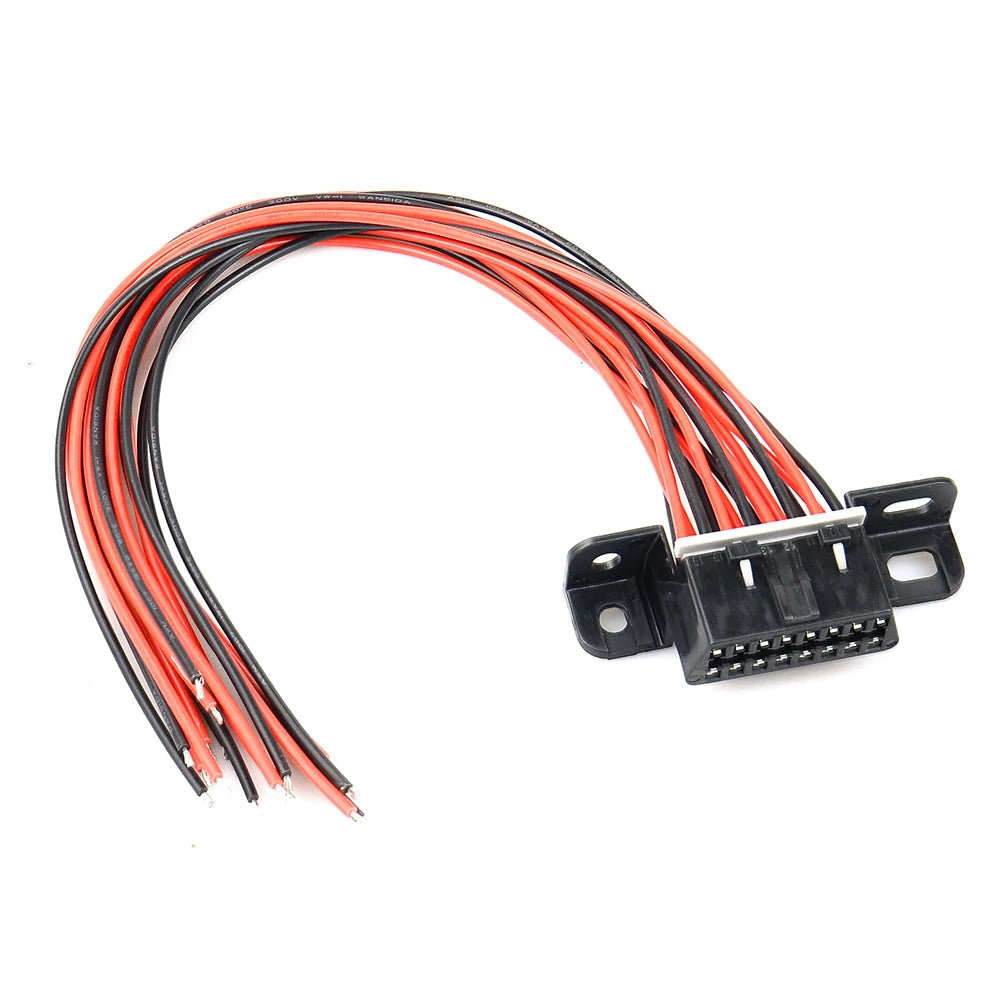 OBD2 Stecker auf Dual-Female Elbow Verlängerungskabel