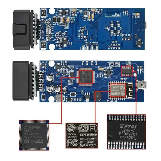 VAS6154 Wifi OBD2 Diagnosegerät für Audi Skoda – SwissGlanzGarage Autopflege Schweiz