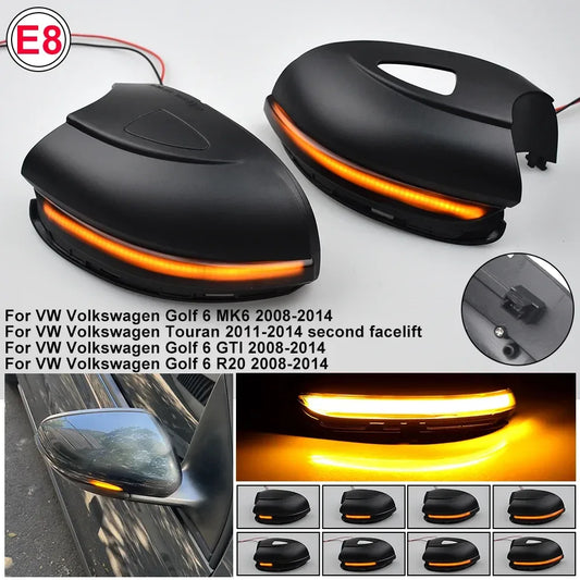 Dynamisches LED-Blinklicht für VW Golf 6 MK6 – SwissGlanzGarage Autopflege Schweiz