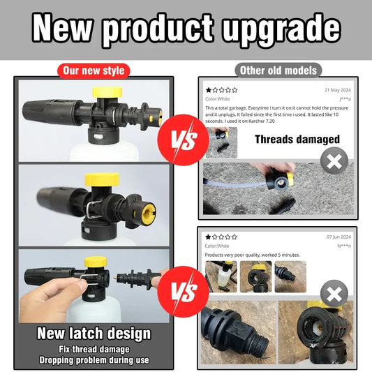 Schaumkanone für Karcher Hochdruckreiniger – SwissGlanzGarage Autopflege Schweiz