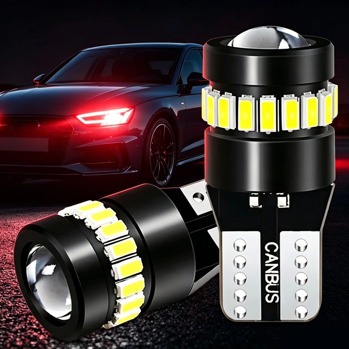 2x W5W T10 3014 18SMD LED Innenraumlicht
