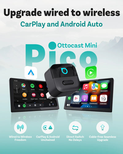 Ottocast Mini Pico Kabellos CarPlay & Android Auto – SwissGlanzGarage Autopflege Schweiz