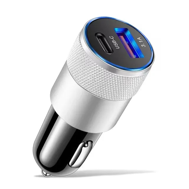 66W USB-C Auto-Ladegerät mit 3.1A
