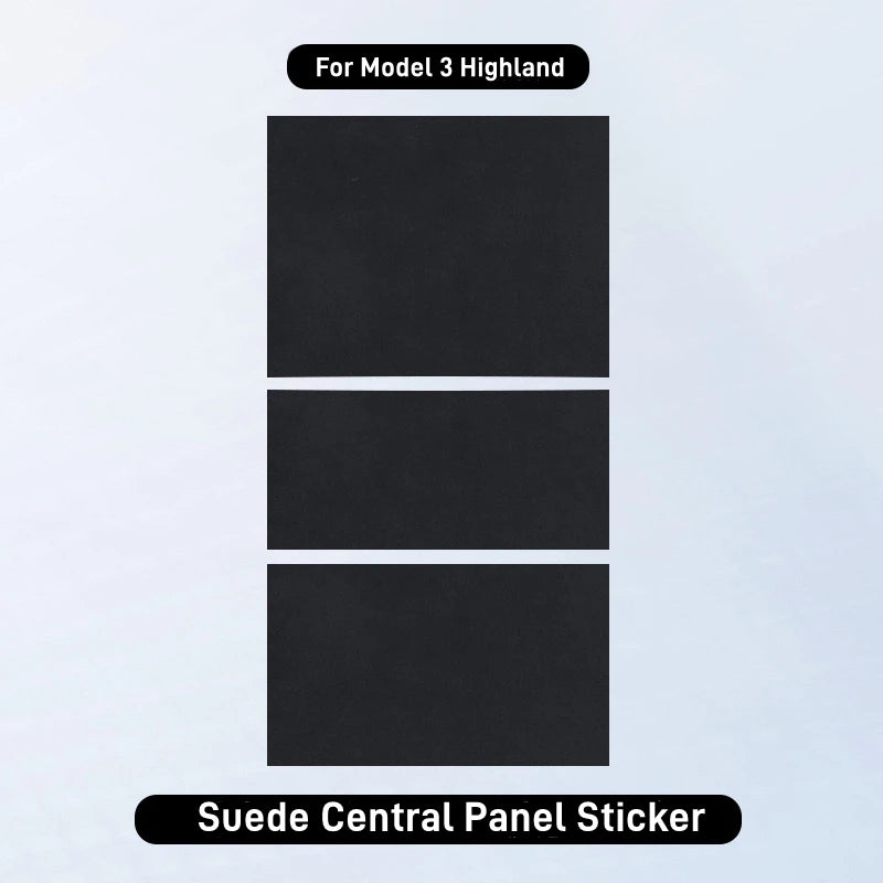 Suede Abdeckung für Mittelkonsole Tesla Model 3 Y 2021-2023