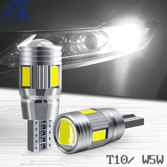 2x T10 W5W LED Lampe 6000K Kofferraumbeleuchtung – SwissGlanzGarage Autopflege Schweiz