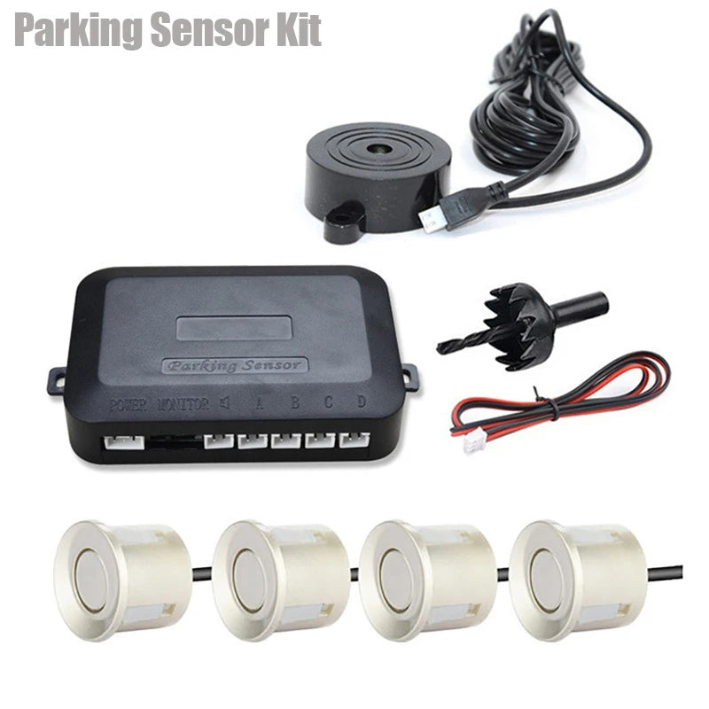 Parksensor-Set 12V mit 4 Sensoren