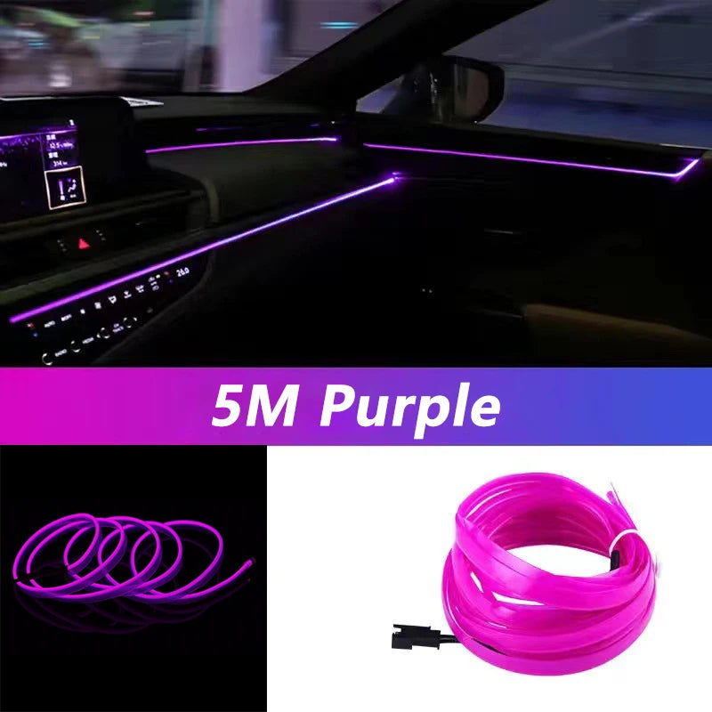 5M LED Streifen Licht Innenraum Auto
