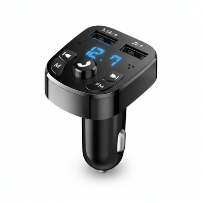 Bluetooth 5.0 FM-Transmitter USB-C Ladegeraet –