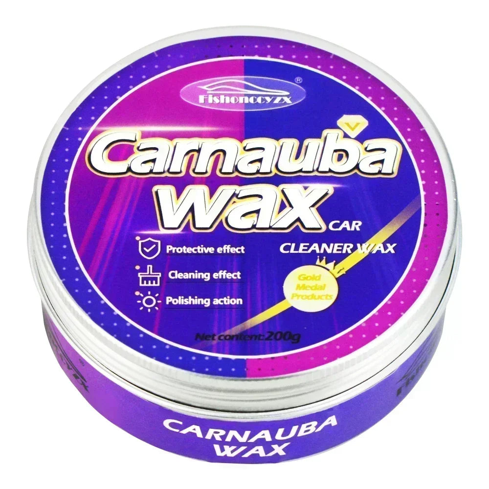 Lackpflege und Wachse - Carnauba Paste-Wachs fuer Hochglanz und Hydrophobie