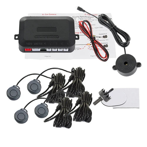 Parksensor-Set mit 4 Sensoren & Warnton