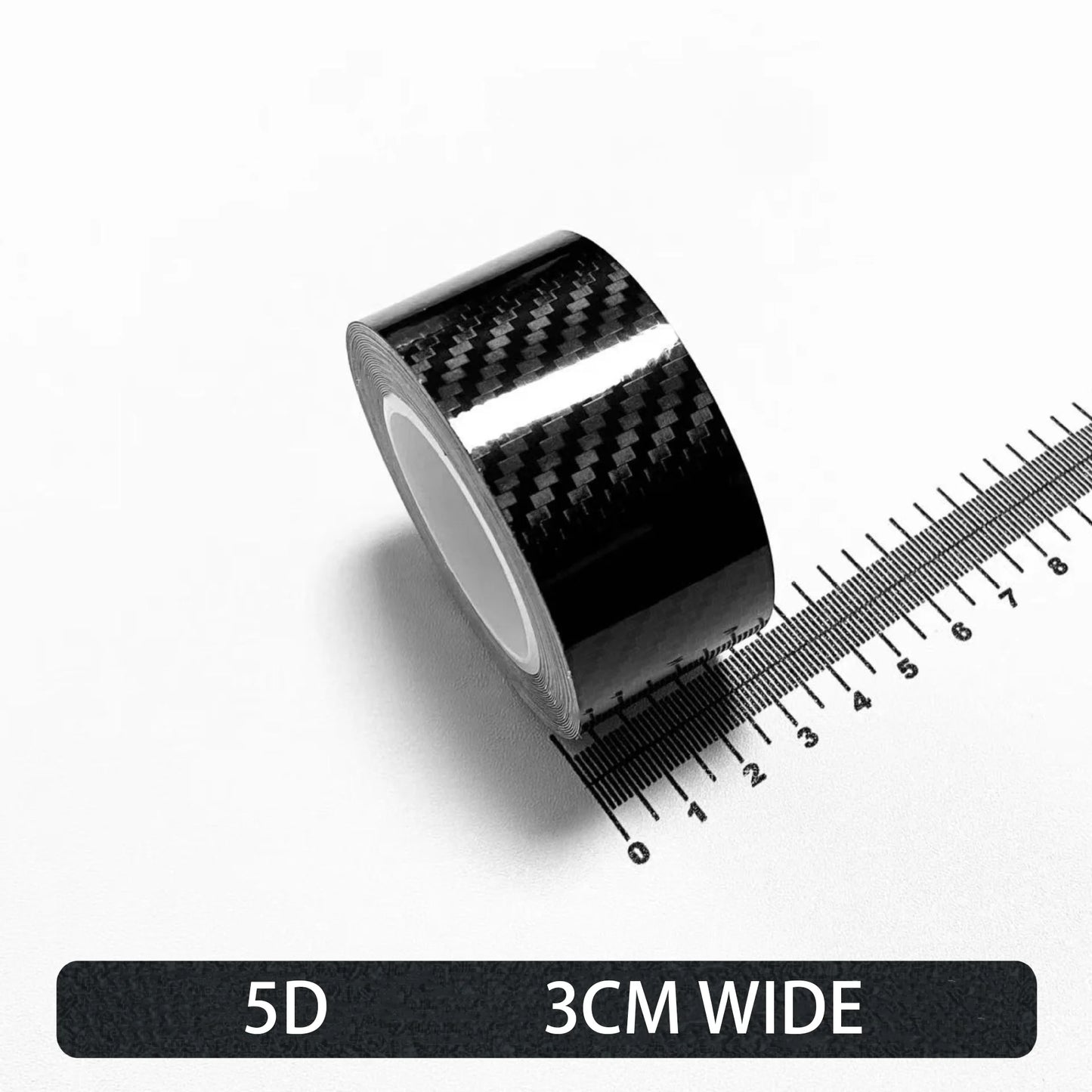 Carbon Fiber Aufkleber 10M