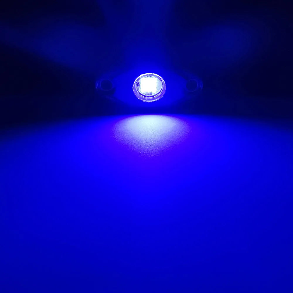 9LED RGB Auto Rock Licht Set