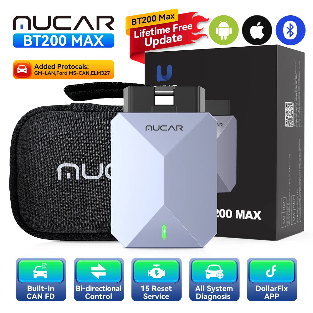 MUCAR BT200 MAX OBD2-Diagnosegerät