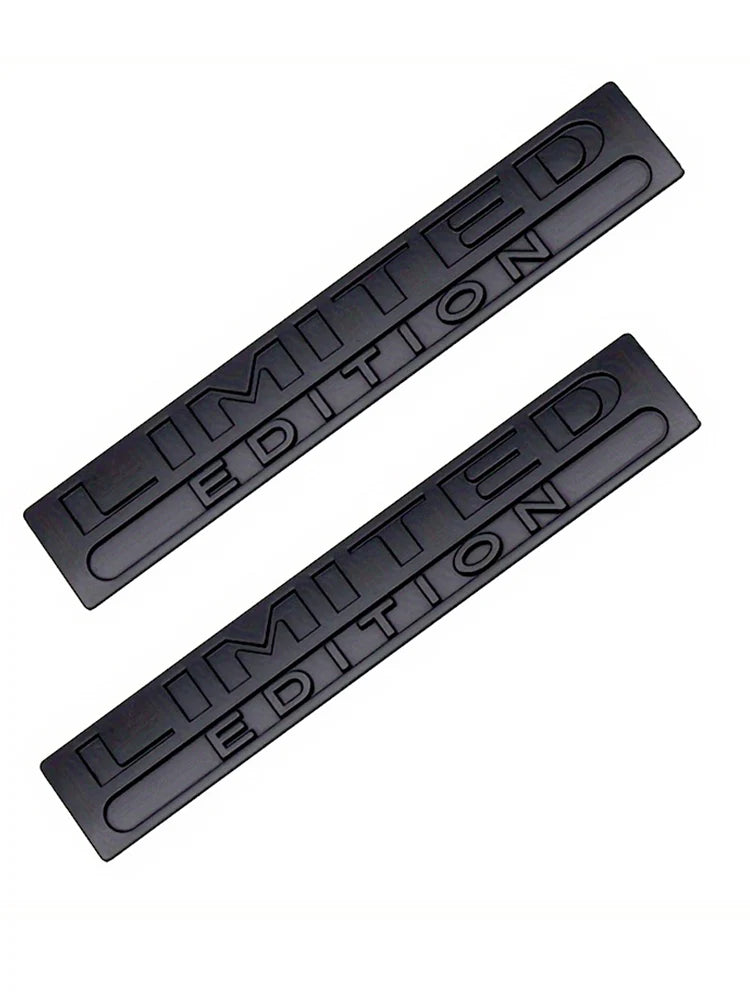 3D Metall Emblem Limited Edition Aufkleber