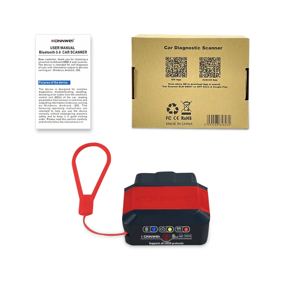 KONNWEI KW906 OBD2 Fahrzeug-Diagnosegerät