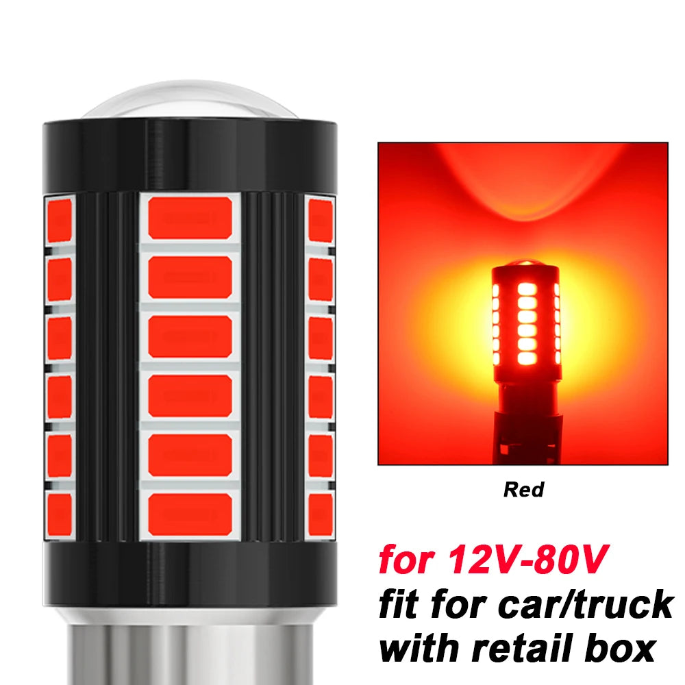 LED 1156 BA15S P21W 1157 BAU15S PY21W P21/5W BAY15D
