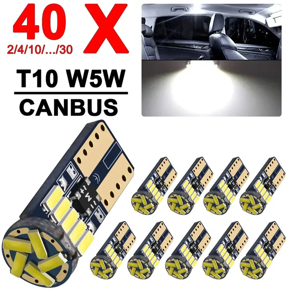 T10 W5W LED CANBUS Birne 6500K Weiss – SwissGlanzGarage Autopflege Schweiz