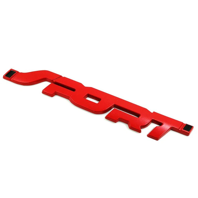 Metall Auto-Styling-Emblem schwarz