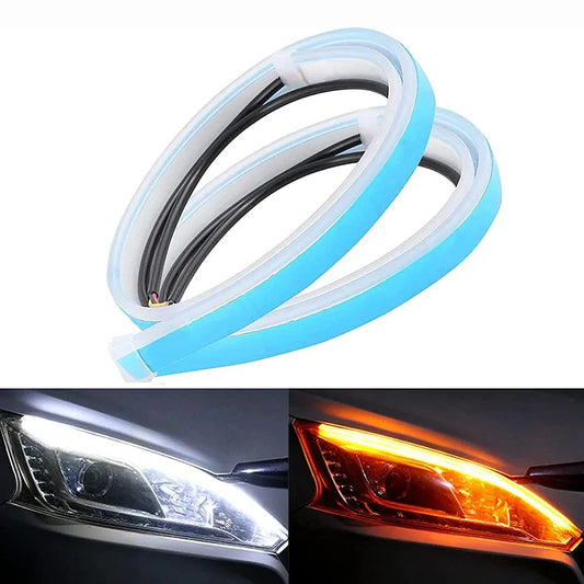 12V LED Tagfahrlicht Flexibler Streifen – SwissGlanzGarage Autopflege Schweiz